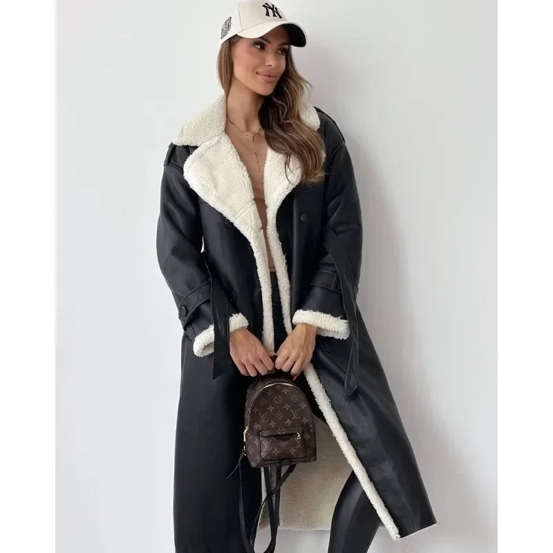 BelleYork | Long Teddy Coat