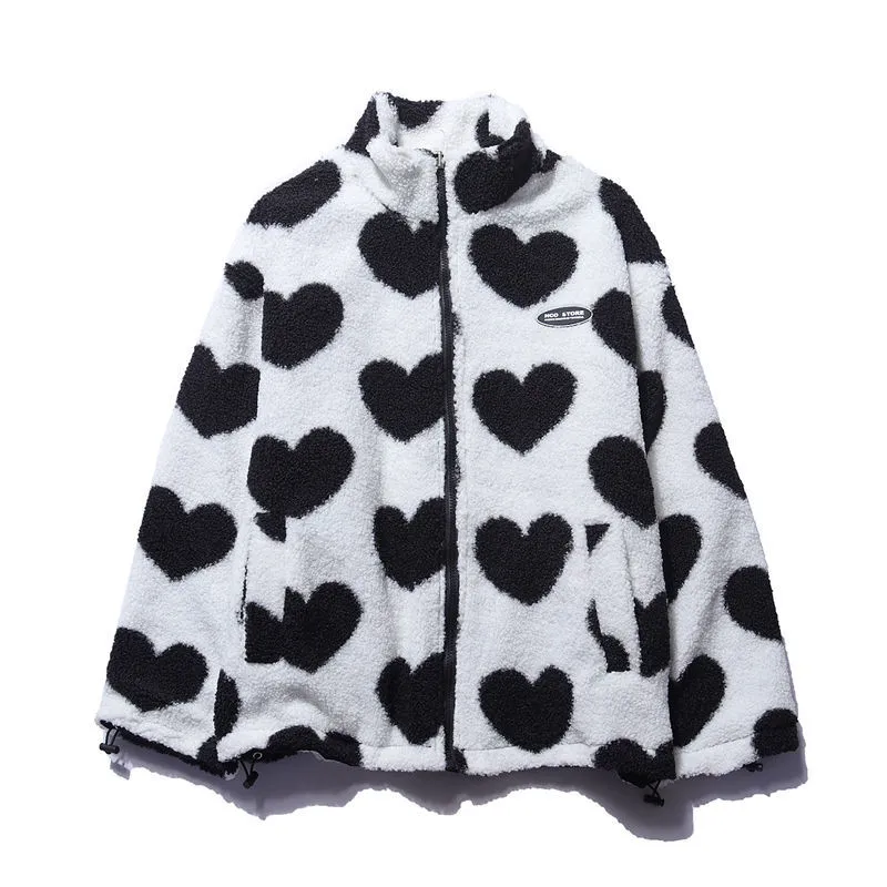 BelleYork | Double-sided heart coat - unique collection