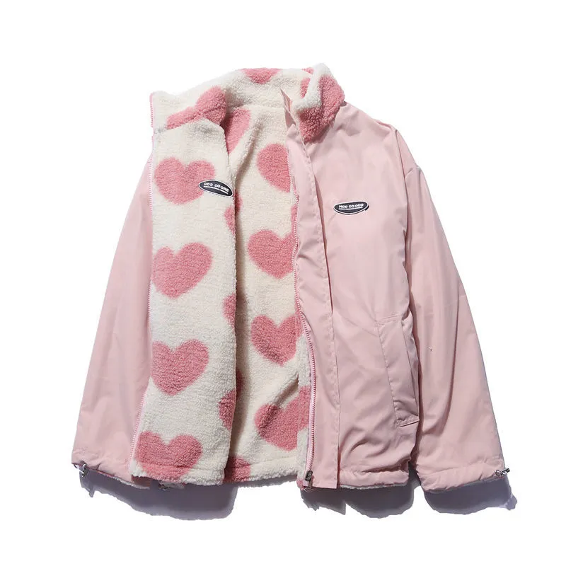 BelleYork | Double-sided heart coat - unique collection
