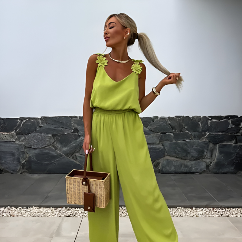 Mouwloze jumpsuit