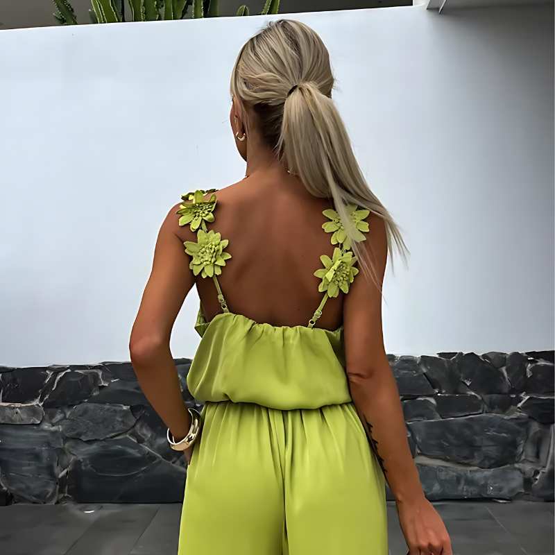 Mouwloze jumpsuit