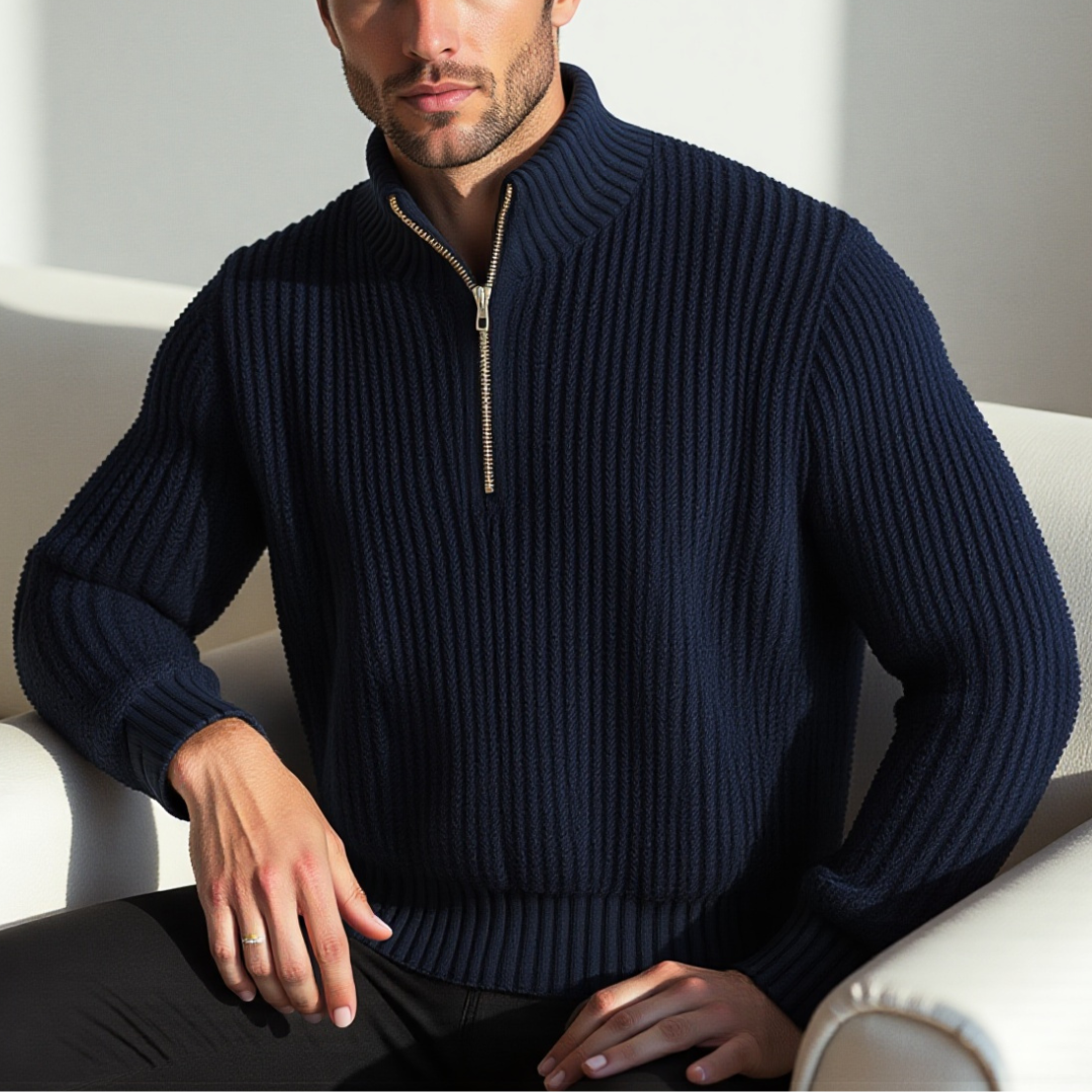 BelleYork | Half-zip Sweater